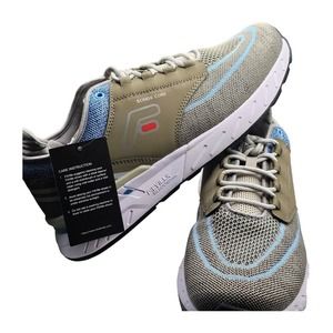 Gray/Blue NWT FitVille Marca‎ Stride Core Running Shoes, Men's 10 EXTRA WIDE